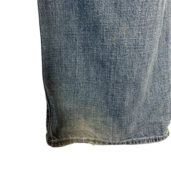 American Eagle Mens Jeans Straight Leg Light Wash Denim Size 33 X 32 - Picture 6 of 9